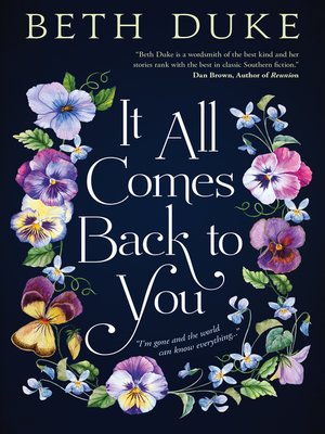 cover image of IT ALL COMES BACK TO YOU